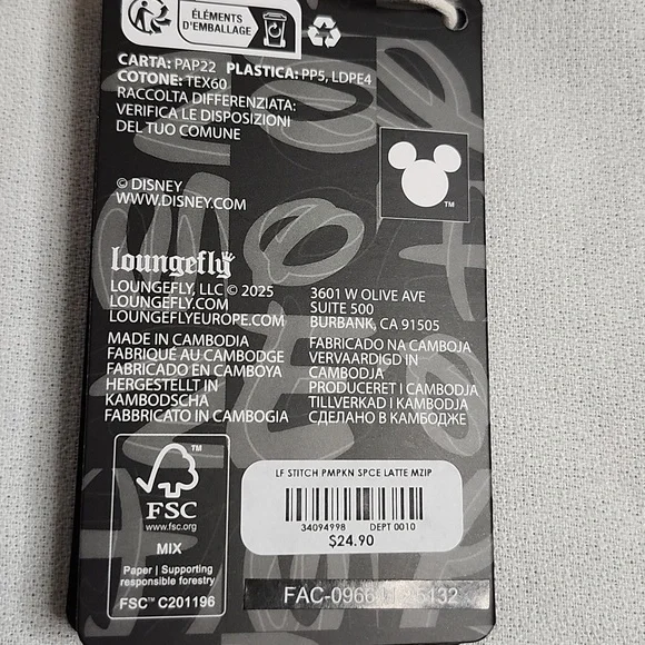 Disney 2024  Snowglobe Ears, Loungefly Stitch Wallet &  Jewel Keychain Key - Picture 11 of 17